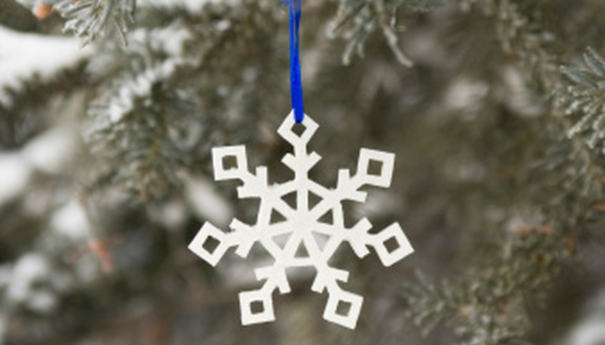 Snowflake ornaments may be used in costume designs. Snowflake ornaments may be used in costume designs.