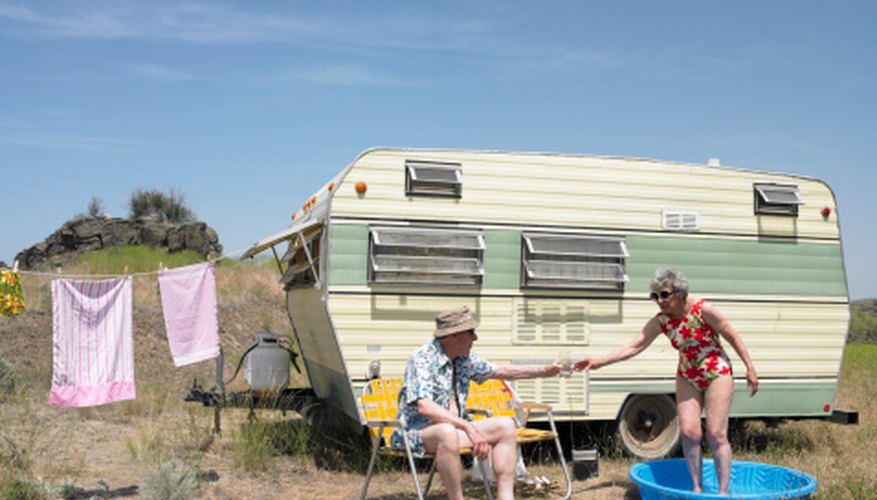 Vintage shasta trailers can be restored for use when vacationing. Vintage shasta trailers can be restored for use when vacationing.