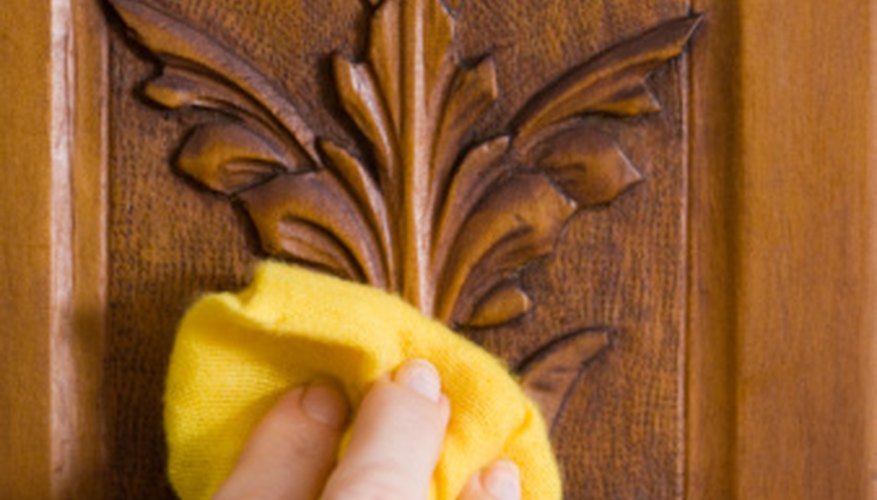 The type of finish used on a carving can depend on the type of wood. The type of finish used on a carving can depend on the type of wood.
