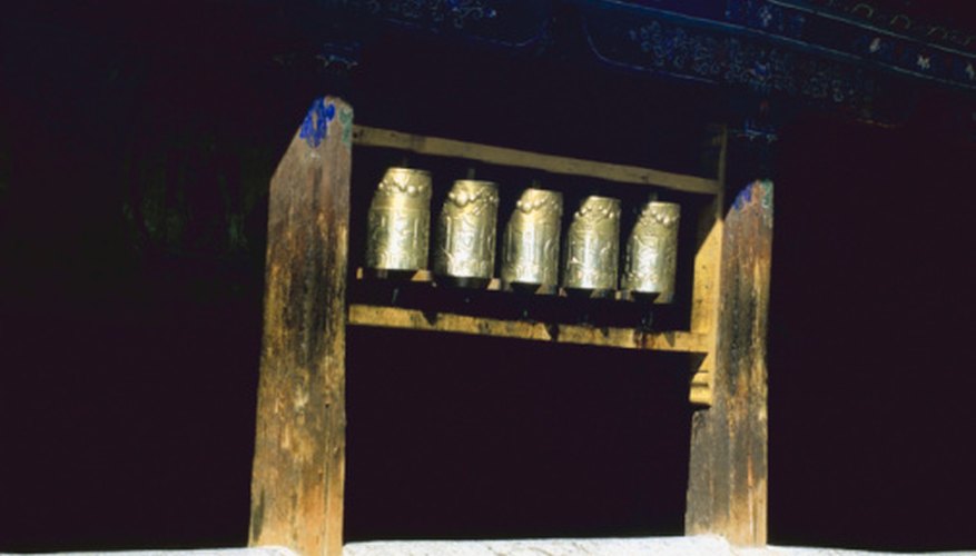 Bells are an important part of a Zen garden. Bells are an important part of a Zen garden.