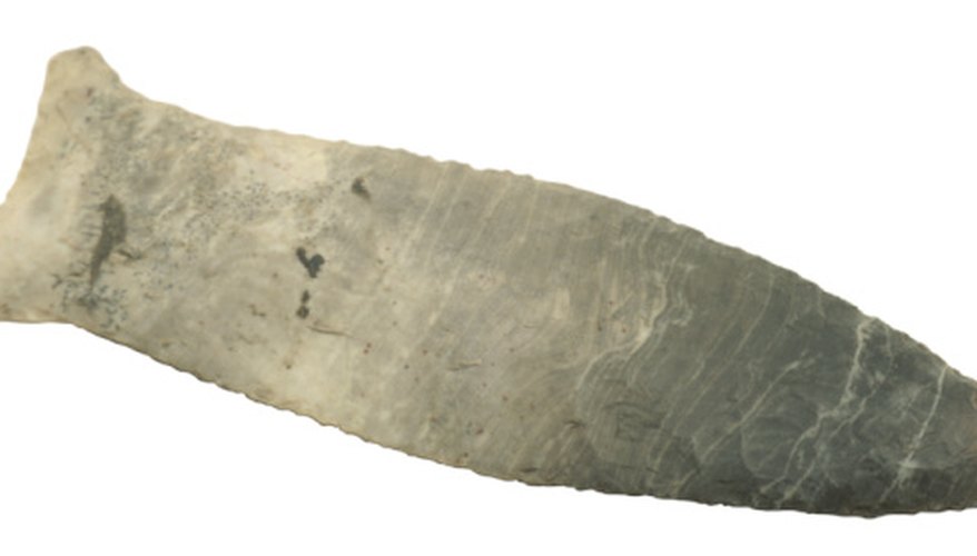 Photo Credit: Hemera Technologies/PhotoObjects.net/Getty Images Agate arrowhead