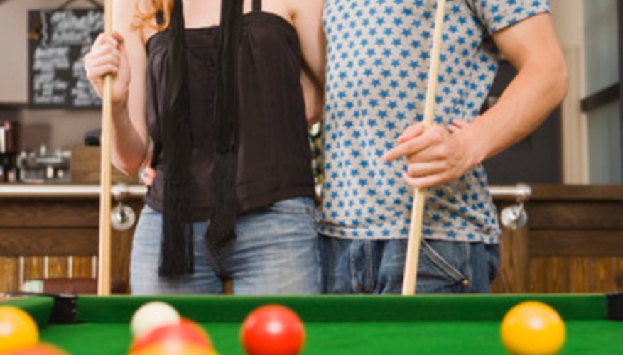 There are three sizes of pool tables. There are three sizes of pool tables.