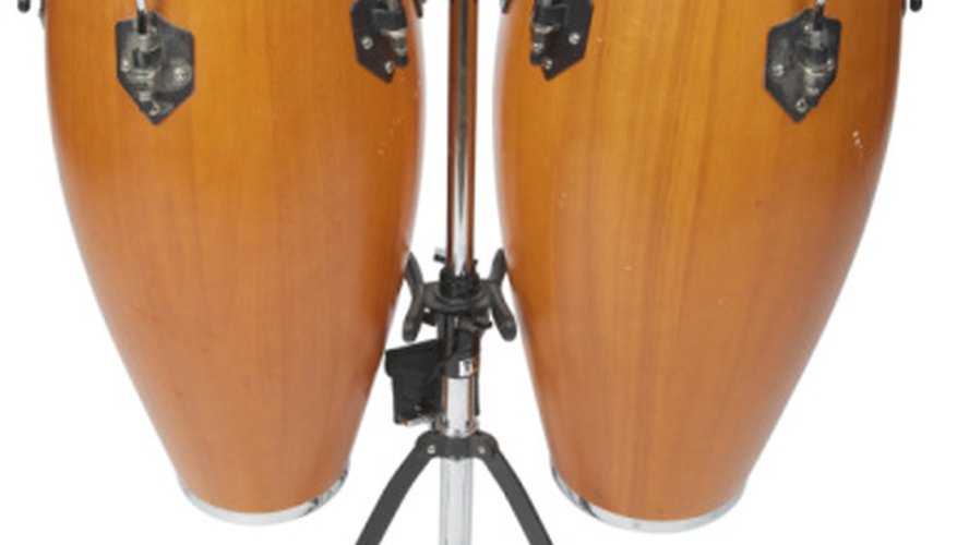Congo drums produce non-specific indefinite pitches. Congo drums produce non-specific indefinite pitches.