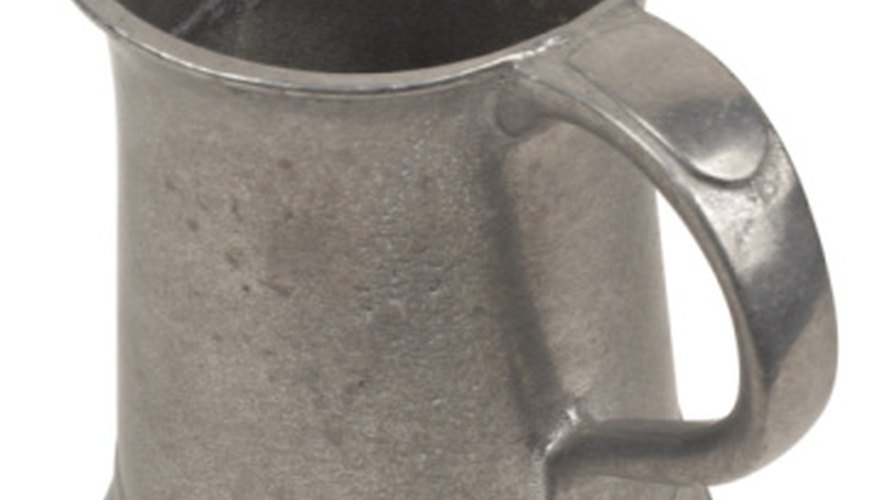 Test the lead or silver content of a metal to verify if it is pewter. Test the lead or silver content of a metal to verify if it is pewter.