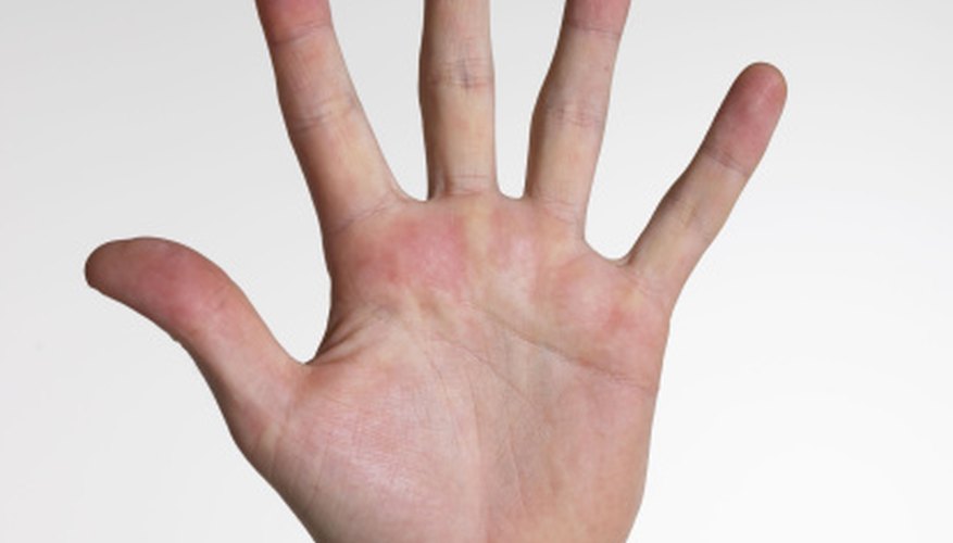 The muscle pass uses the muscles at the base of the thumb and little finger. The muscle pass uses the muscles at the base of the thumb and little finger.