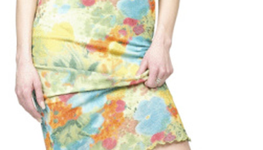 Start creating a form fitting dress by making a dress form. Start creating a form fitting dress by making a dress form.