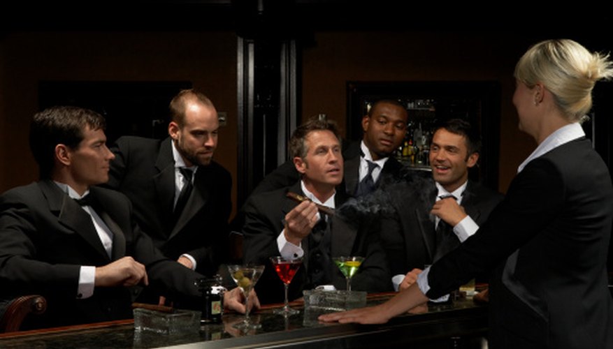 Some cigar enthusiasts enjoy the camaraderie created by smoking cigars with others. Some cigar enthusiasts enjoy the camaraderie created by smoking cigars with others.