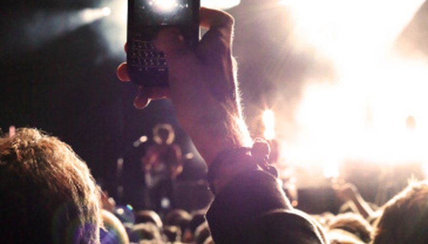 A cell phone is just one important tool for enjoying a concert alone or with friends. A cell phone is just one important tool for enjoying a concert alone or with friends.