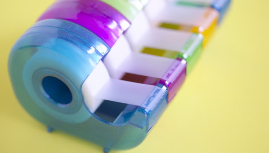 It is possible to make your own adhesive tape. It is possible to make your own adhesive tape.