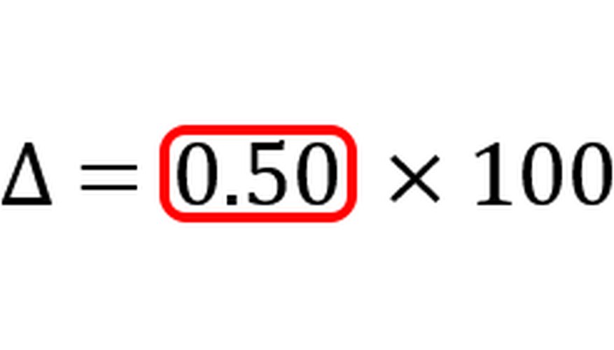 Dividing the numerator by the denominator produces the rate of change. Dividing the numerator by the denominator produces the rate of change.