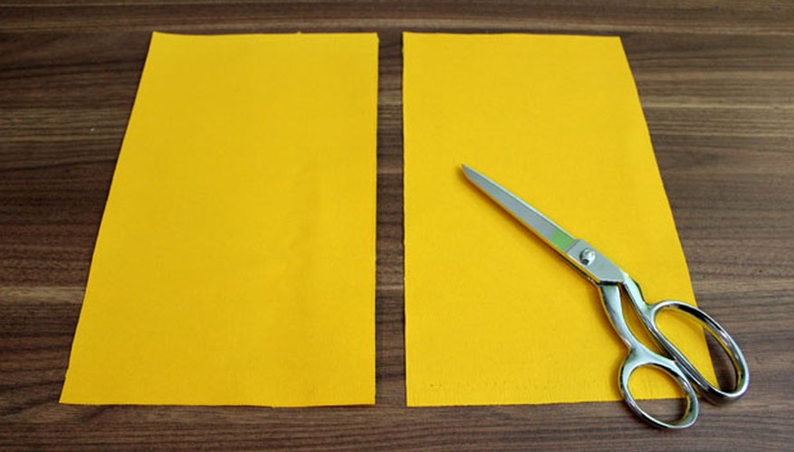 Cut two smaller pieces Cut two smaller pieces