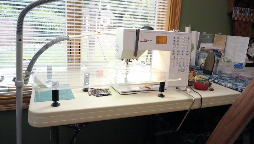 The nerve center of the sewing room. The nerve center of the sewing room.