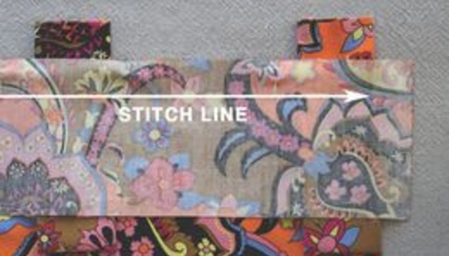 Sew facing. Sew facing.