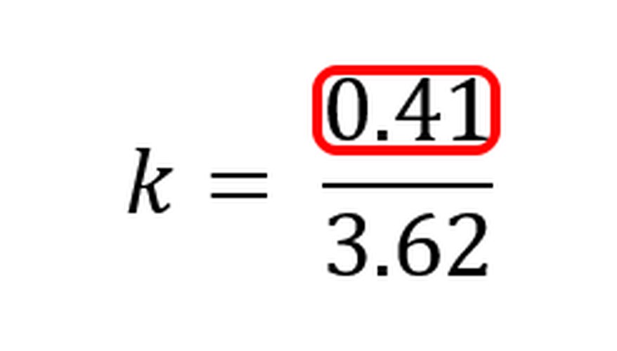 The natural log of the growth factor produces an overall growth rate. The natural log of the growth factor produces an overall growth rate.