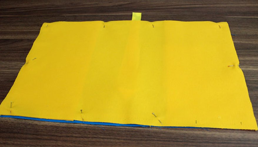 Pin all layers together Pin all layers together