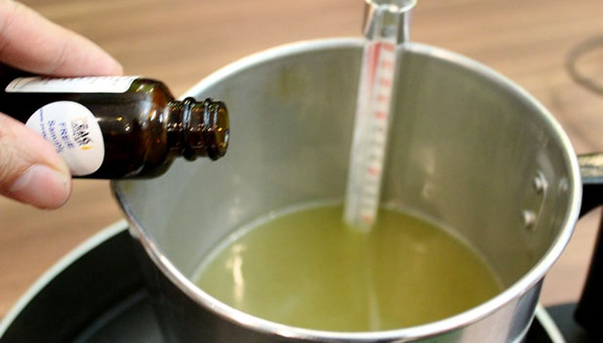 Photo Credit: Jonathan Fong Add fragrance to melted wax