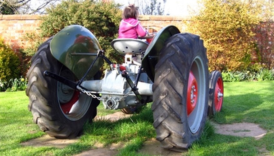 Remove a Tractor Tire From a Rim Remove a Tractor Tire From a Rim