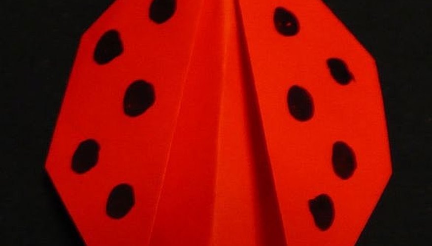 Fold an Origami Ladybug Fold an Origami Ladybug