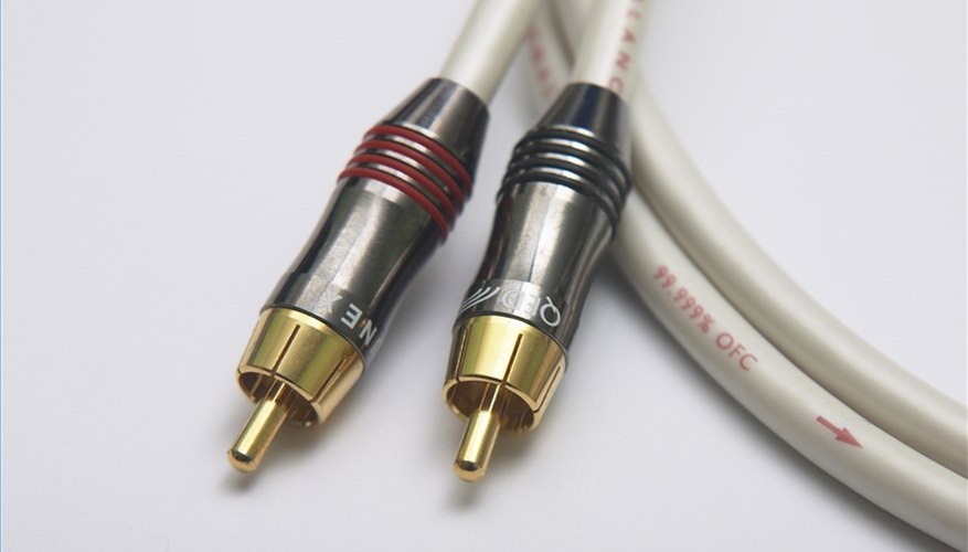 Quality RCA cables are a good investment. Quality RCA cables are a good investment.