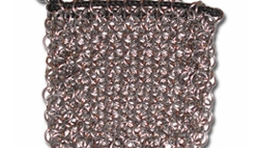Chain mail dice bag Chain mail dice bag