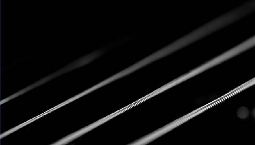 String a Fender Mustang Guitar String a Fender Mustang Guitar