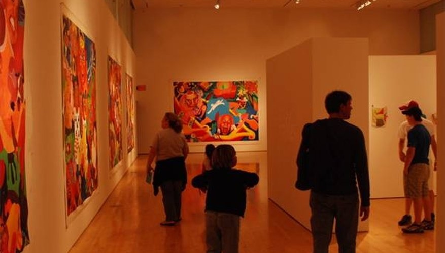 Many galleries host annual art contests. Many galleries host annual art contests.
