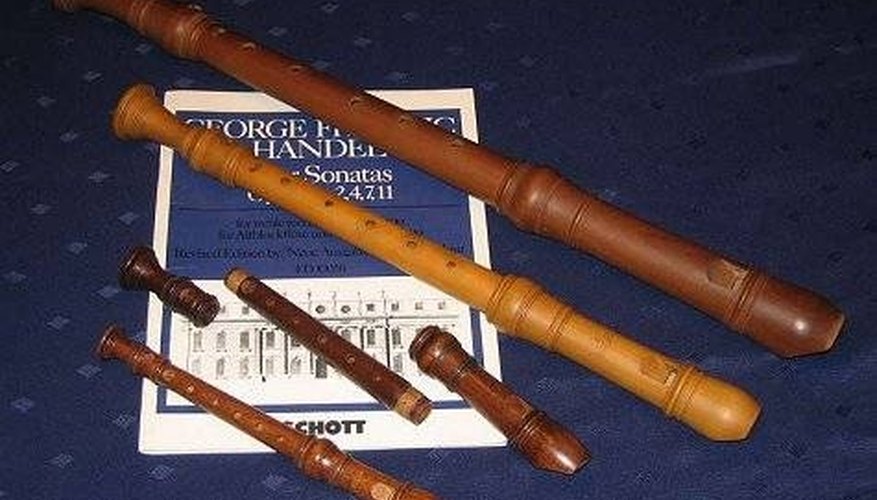3 Wind Instruments (Recorder is tan) 3 Wind Instruments (Recorder is tan)
