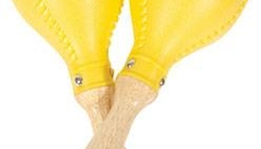Leather maracas Leather maracas