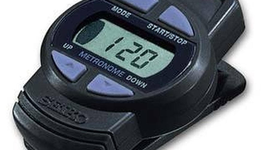 A Seiko electronic metronome A Seiko electronic metronome