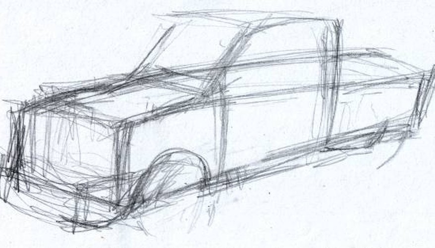 Rouch sketch of truck Rouch sketch of truck