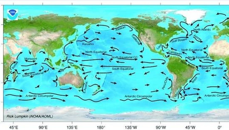 What Are Surface Currents Caused By? | Sciencing