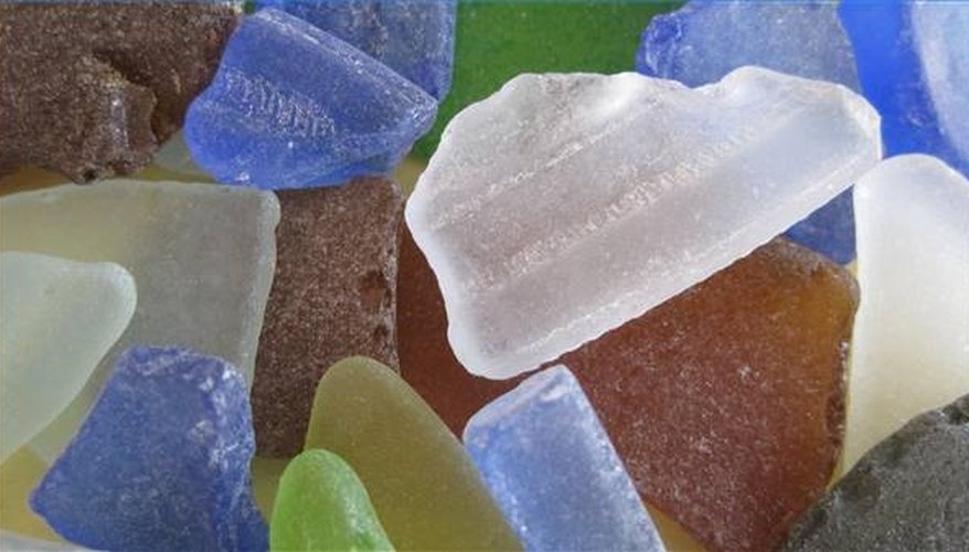 Assorted colored seaglass Assorted colored seaglass