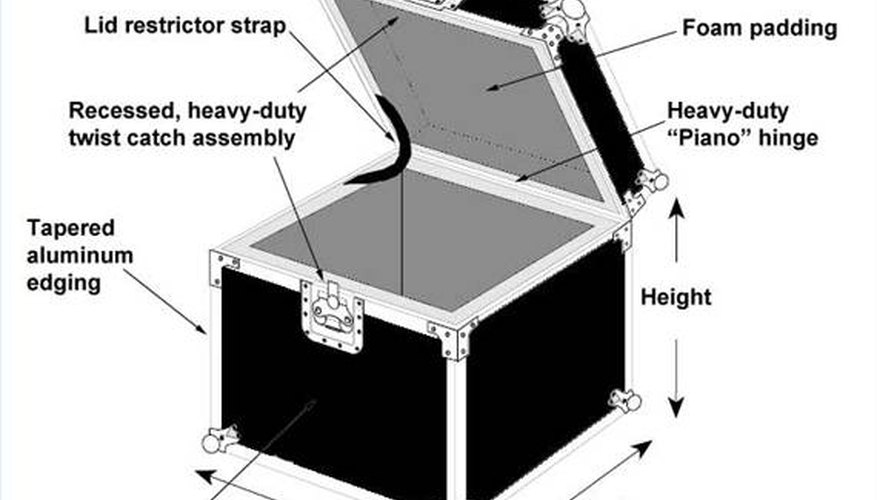 ATA Road Case Assembly Diagram ATA Road Case Assembly Diagram