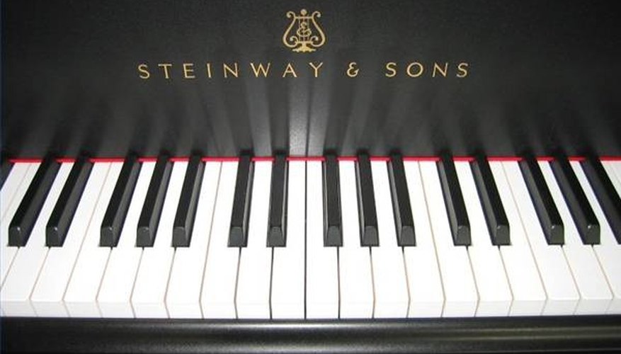 Steinway & Sons piano keyboard Steinway & Sons piano keyboard