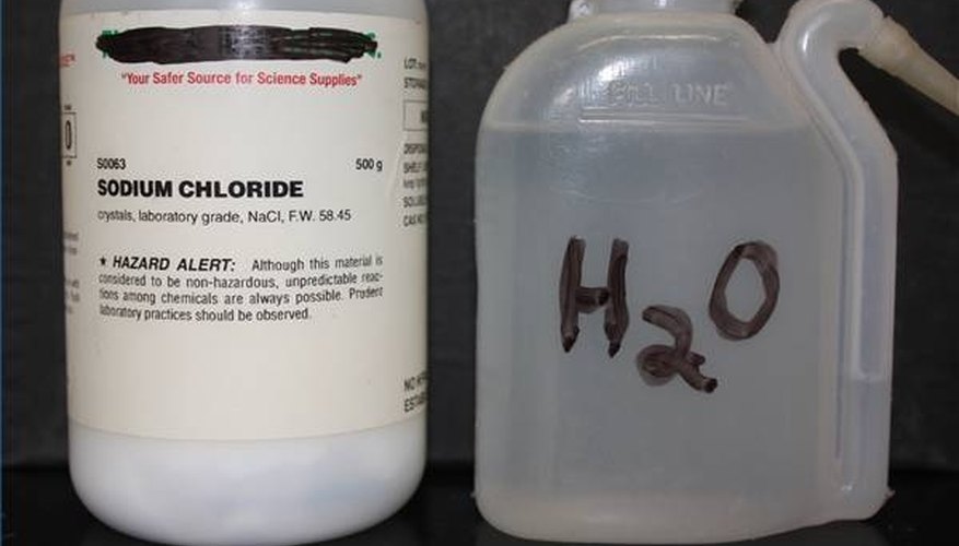 Sodium Chloride and Water Sodium Chloride and Water