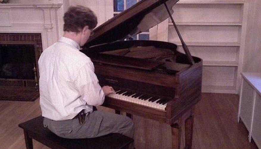 Playing classical on a Baby Grand Playing classical on a Baby Grand