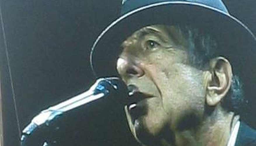 Leonard Cohen, Dublin, 2008 Leonard Cohen, Dublin, 2008