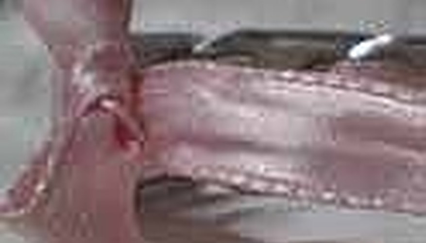 Use a bow rather than a clasp. Use a bow rather than a clasp.