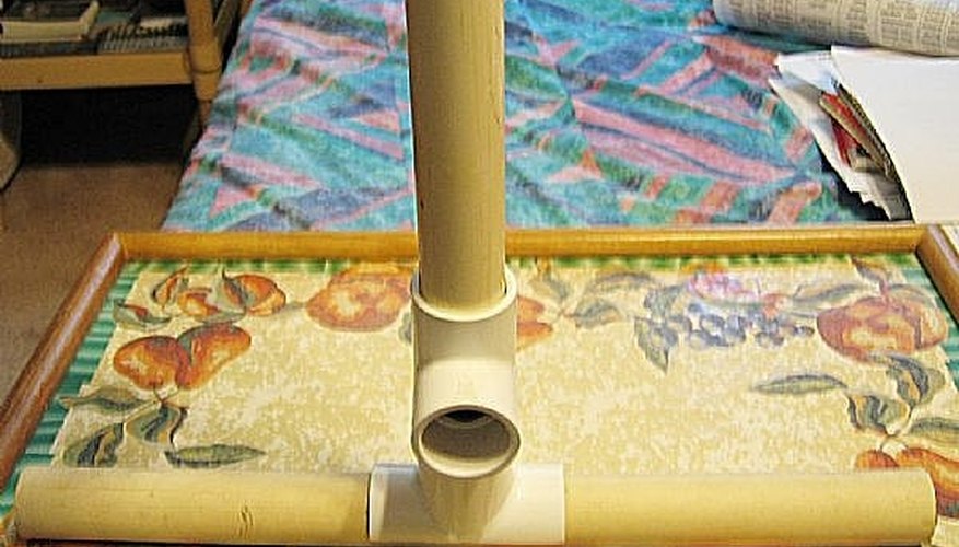 One of the feet with the 15 inch piece on top One of the feet with the 15 inch piece on top