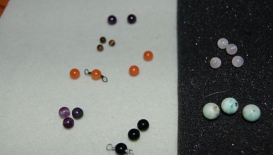 Semi-Precious stones, glass beads, pearls, or Swarovski crystals are the primary beads for stringing bracelets and necklaces. Semi-Precious stones, glass beads, pearls, or Swarovski crystals are the primary beads for stringing bracelets and necklaces.