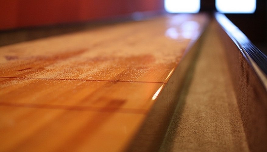 Refinish a Shuffleboard Table | Our Pastimes