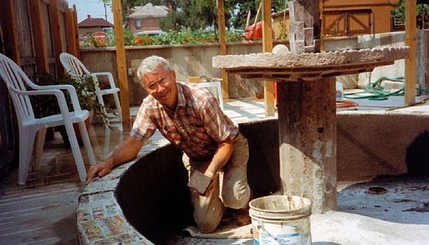 You get to grin too, if you can see the end-in-sight. Cement plastering w/Dura-seal I added black Mortar Color) will further assure you a dry outside wall You get to grin too, if you can see the end-in-sight. Cement plastering w/Dura-seal I added black Mortar Color) will further assure you a dry outside wall