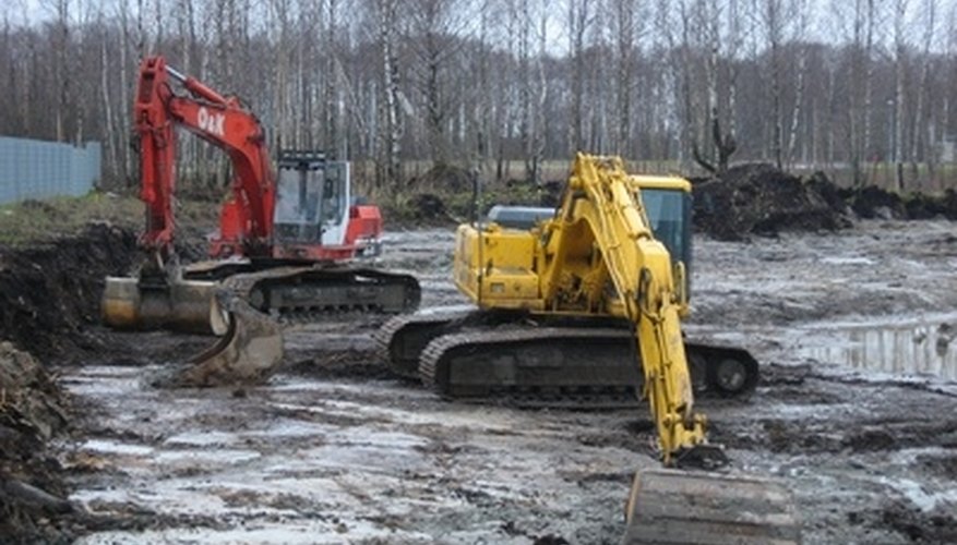 Grading is an application requiring a special excavator bucket. Grading is an application requiring a special excavator bucket.