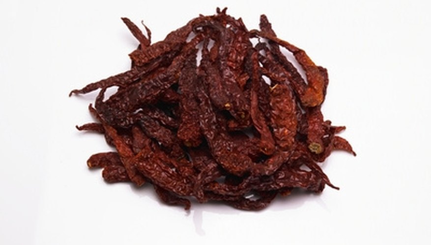 Red chilies add spice to curry powders Red chilies add spice to curry powders