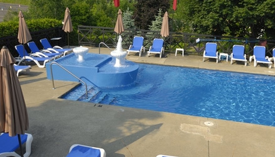 Green or slightly discolored water is an indication that a pool pump is worn or faulty Green or slightly discolored water is an indication that a pool pump is worn or faulty