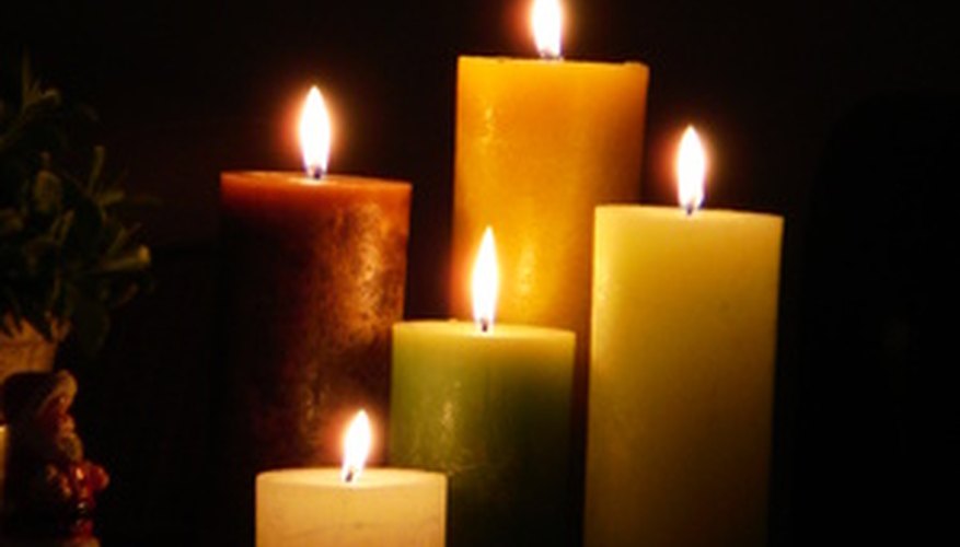 Beeswax candles burn longer than paraffin candles. Beeswax candles burn longer than paraffin candles.