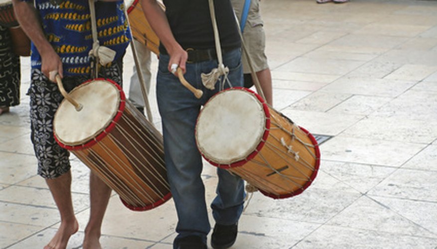 Two-headed drums Two-headed drums