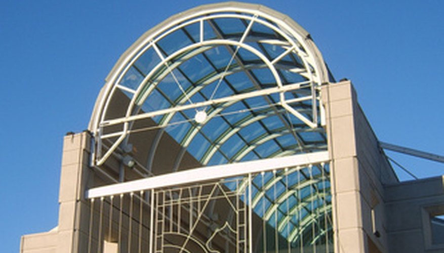 Skylights are made of acrylic. Skylights are made of acrylic.