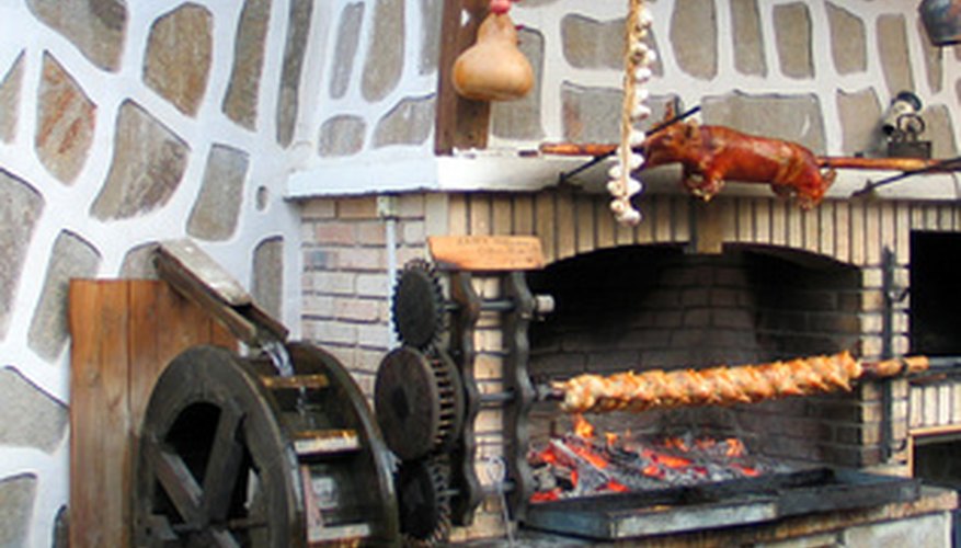 Refractory concrete is often used for brick pizza ovens. Refractory concrete is often used for brick pizza ovens.