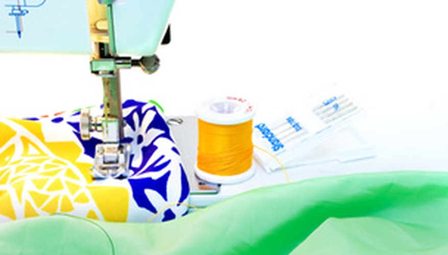 Sewing machines make more accurate stitching possible. Sewing machines make more accurate stitching possible.